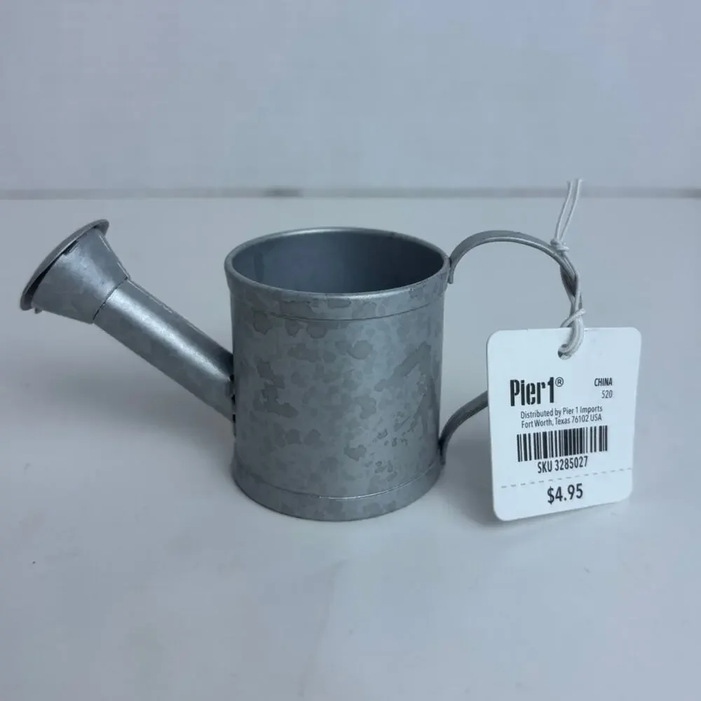 PIER 1 IMPORTS Rustic Watering Can Napkin Holders - 7 - NWT